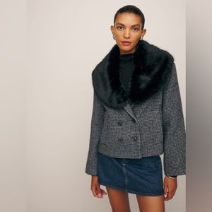 NWT Reformation Scarlet Jacket